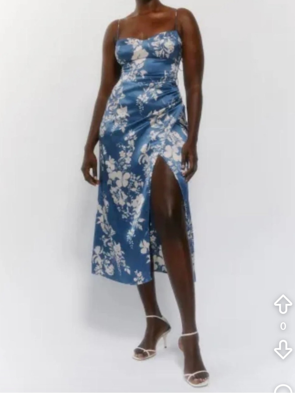 Reformation Marguerite Silk Dress